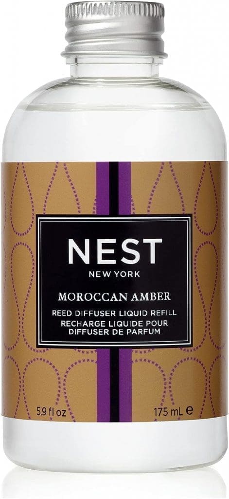 NEST Fragrances Moroccan Amber Reed Diffuser Liquid Refill 