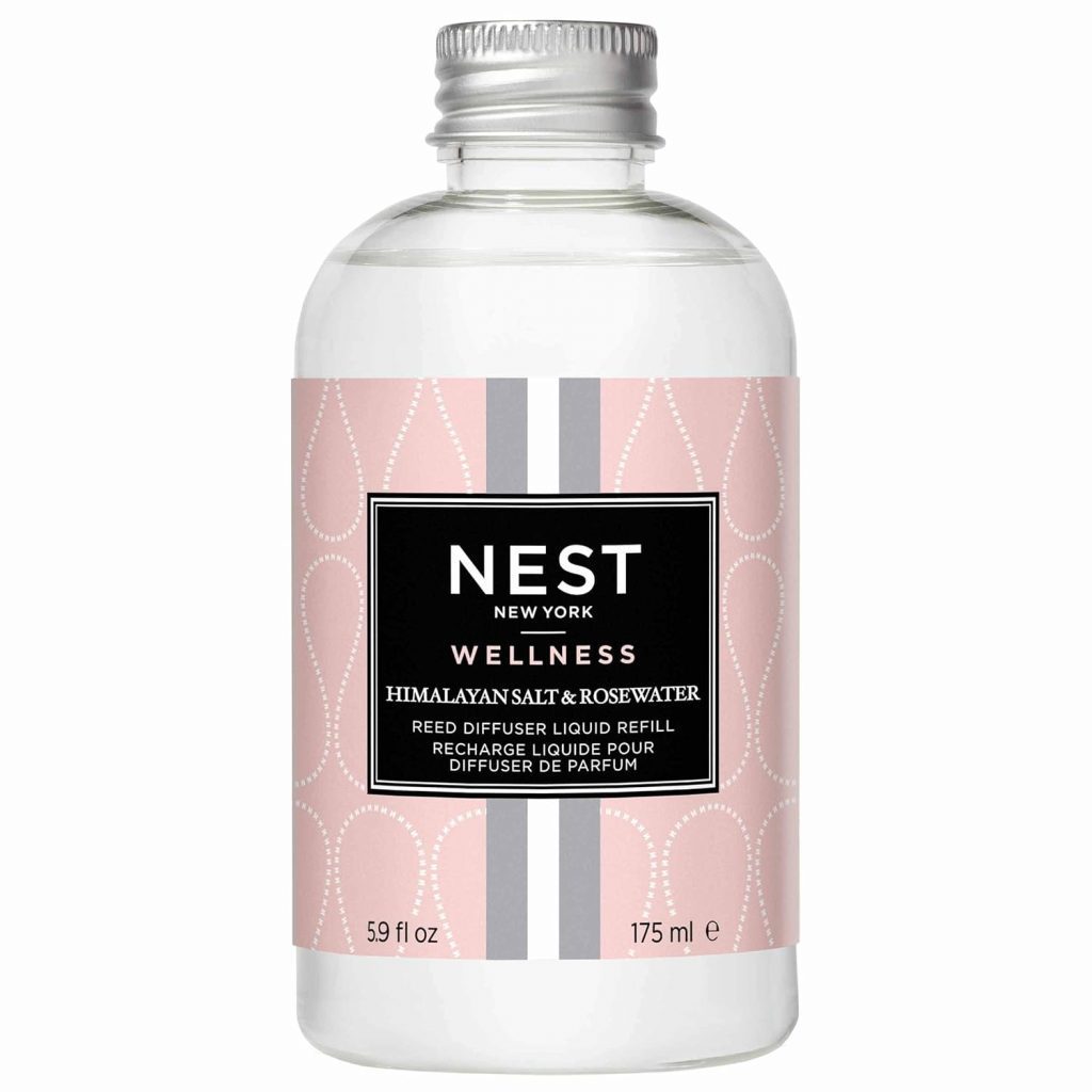 NEST Fragrances Himalayan Salt & Rosewater Reed Diffuser Liquid Refill
