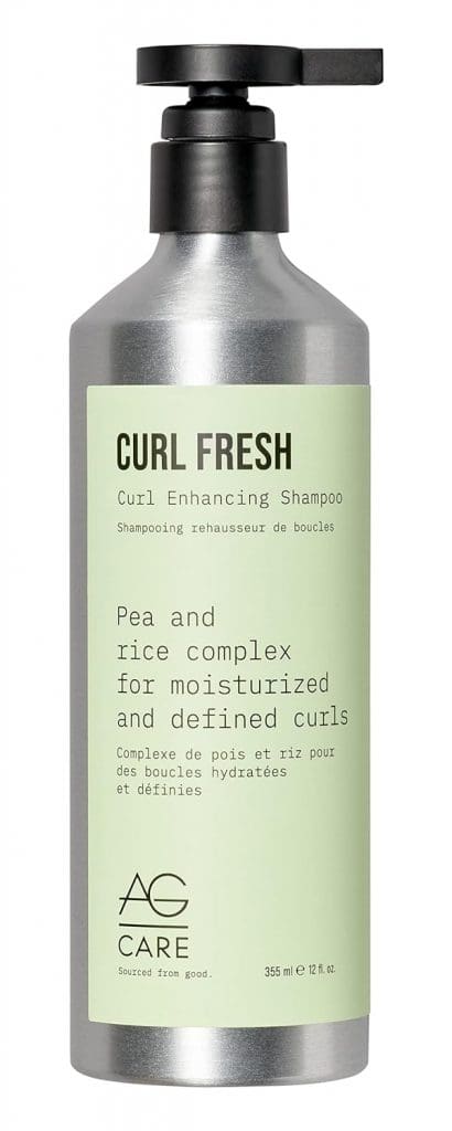 AG Care Curl Fresh Hydrating Shampoo with Pea & Rice Amino Acids 