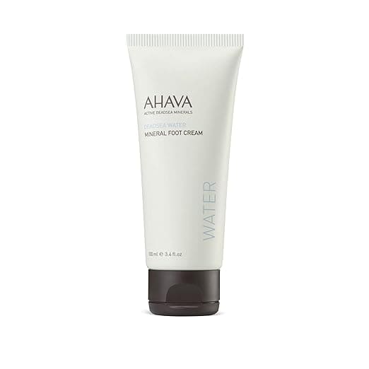 AHAVA Dead Sea Water Mineral Foot Cream - 3.4 Fl. Oz