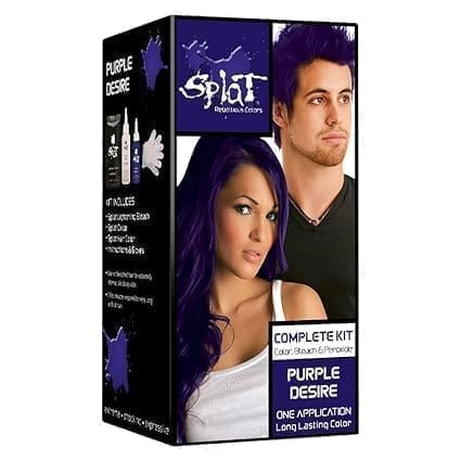 Splat Original Complete Hair Dye Kit in Purple Desire