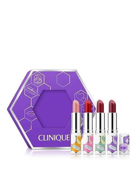 Clinique Pop Treats Lip Set (Nude Pop, Passion Pop, Love Pop, and Berry Pop)