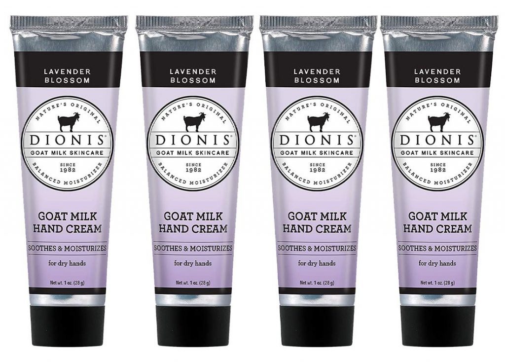 Dionis Goat Milk Skin Care Lavender Blossom Scented Hand Cream Set 