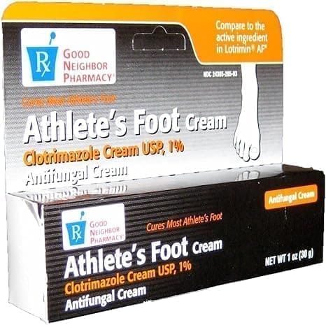 Athlete's Foot Cream - Antifungal