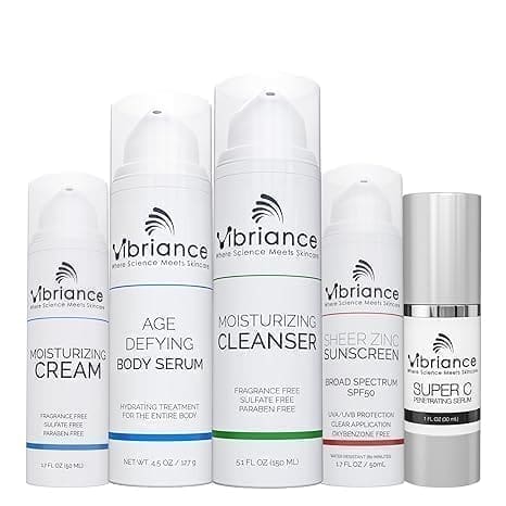 The Vibriance Premium Skincare Bundle - Your Ultimate Self-Care Kit
