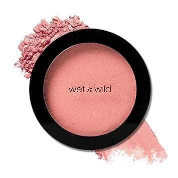 Wet n Wild Color Icon Blush Powder Makeup, Pinch Me Pink