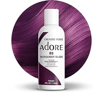 adore Semi Permanent HairBurgundy Bliss Color