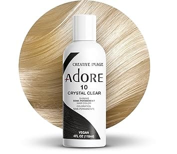 adore Semi Permanent Hair Crystal Clear Color